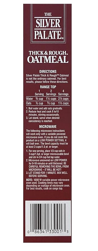 Avena The Silver Palate Thick & Rough, Caja 14 Onzas (Pack de 4) miniatura 4