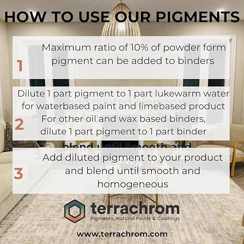 Miniatura 8 de The YELLOW Collection - Paquete de 3 pigmentos minerales naturales (5.1 fl oz 5OZ EA) Amarillo claro ocre Francia  Yellow Earth Spain  Icles ocre