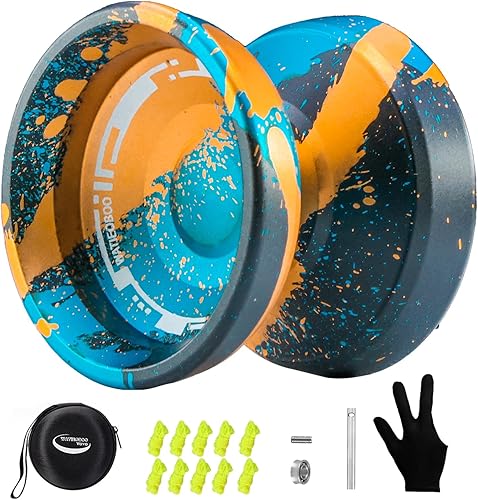 Miniatura 9 de WATIEOBOOYOYO P02+M18 YoYo Set Perfecto, yoyo de Doble Modo (Profesional Sensible y No Sensible), Adecuado para Principiantes de Yo-yo Niños y
