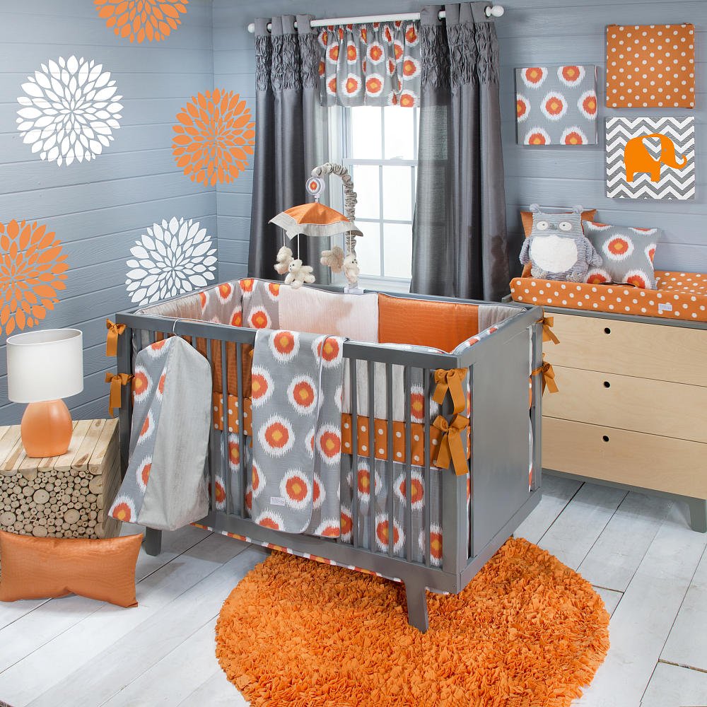Sweet Potato Wall Art Dot, Orange