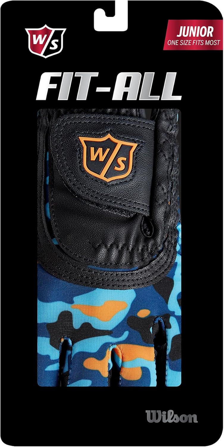Wilso Staff Junior Fit All Camo Golf Glove