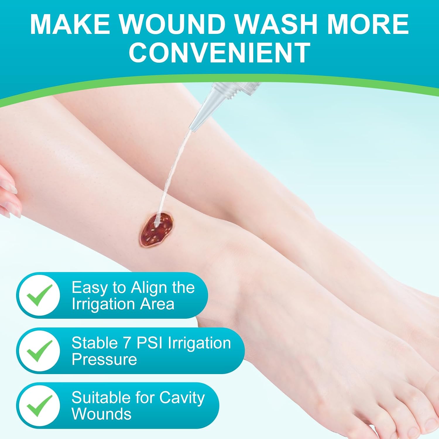 Winner Sterile Saline Wipes&Dimora Skin and Wound Cleanser