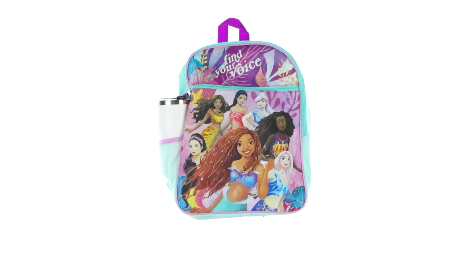 Bioworld Disney's The Little Mermaid Find Your Voice Kids Backpack with Lunch Box - Shop Backpacks at H-E-B