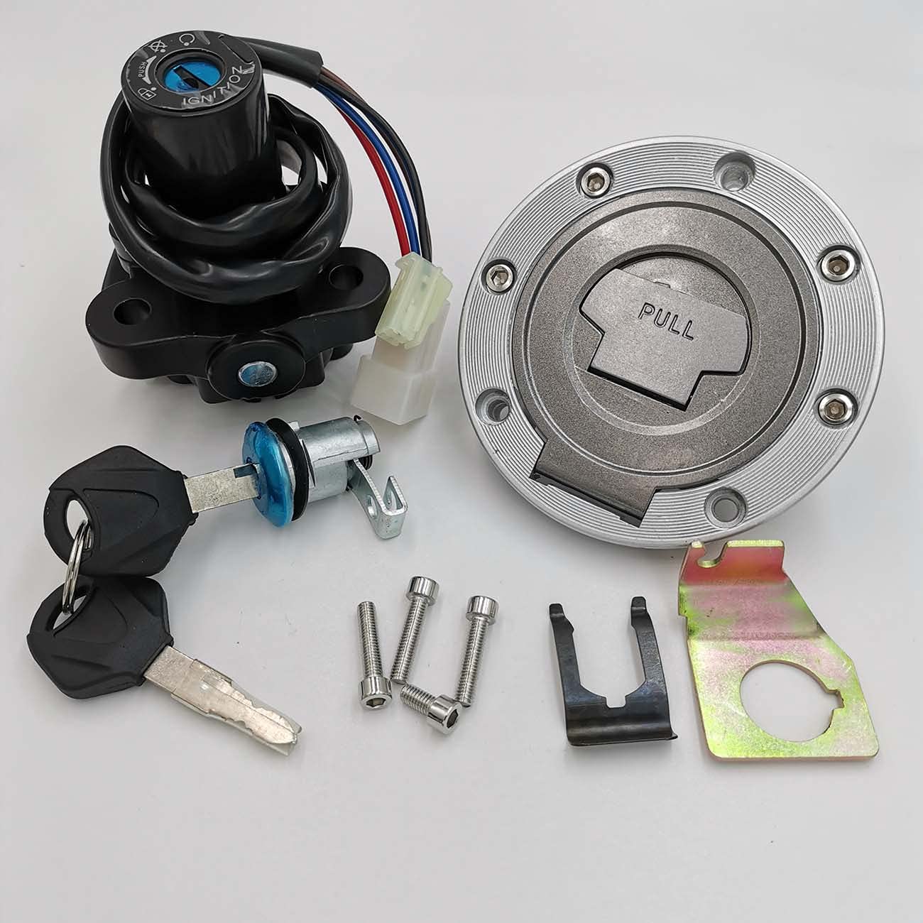 Amazon.com: Ignition Switch Set with Keys for Yamaha YZF R1 R6