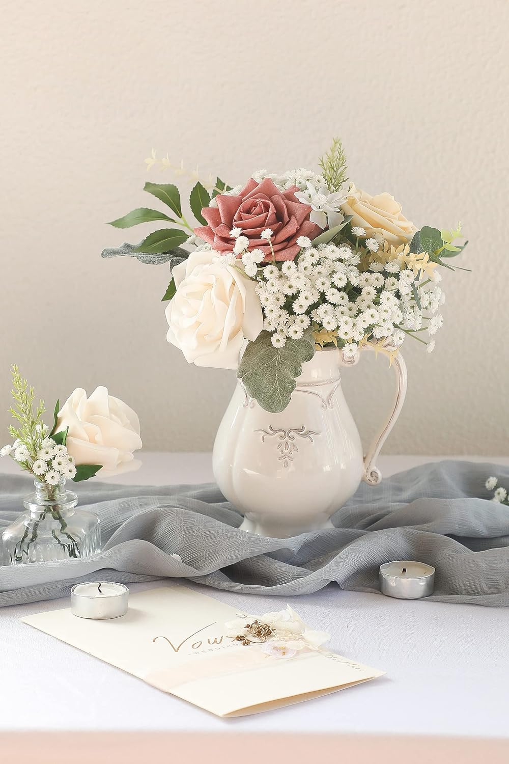 Fiori artificiali per esterni, fiori di geranio finti da appendere, resistenti ai raggi UV, in plastica, non sbiadiscono, decorazione per pareti e recinzioni da giardino estivi, per matrimoni, casa