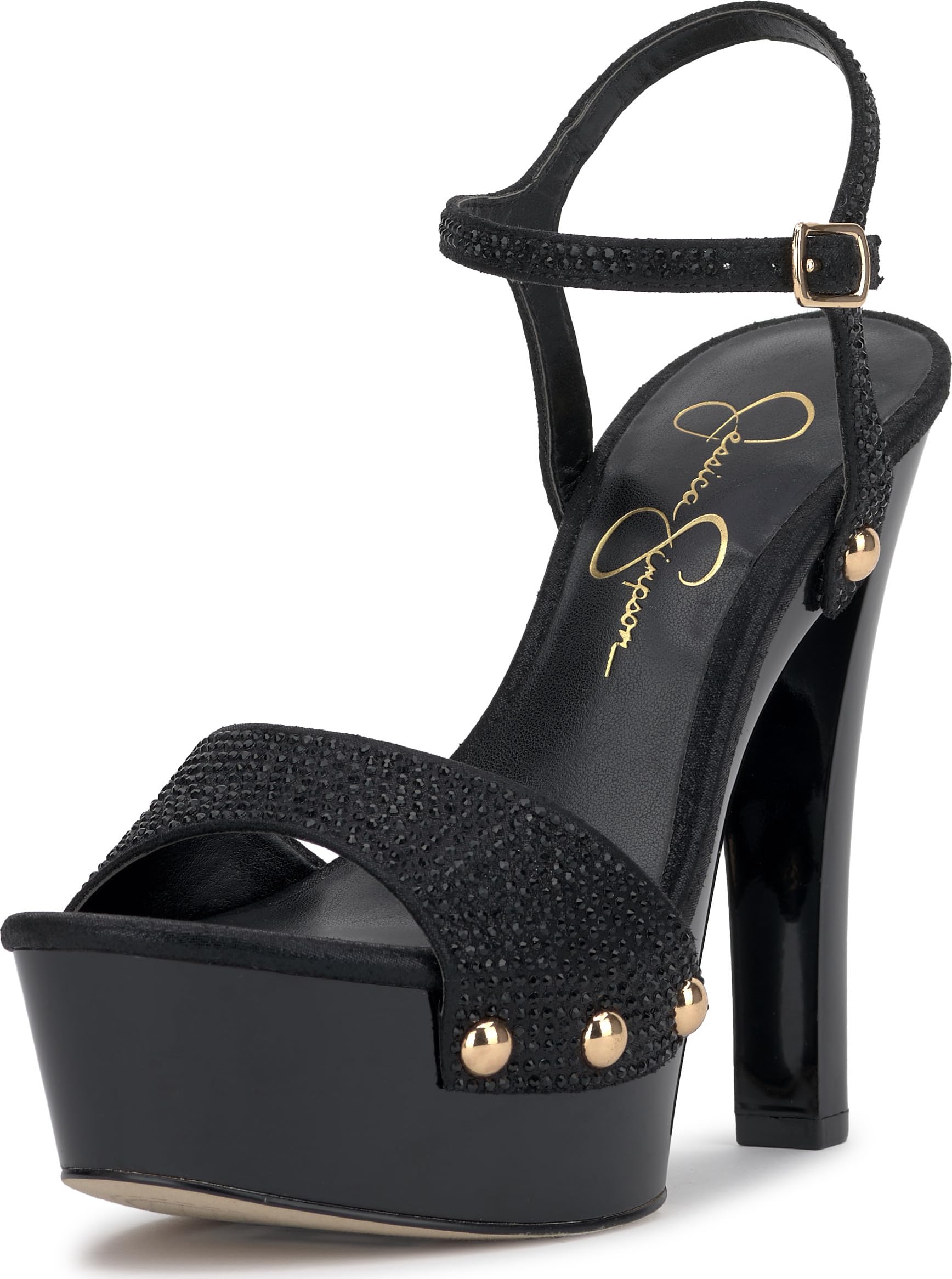 Jessica Simpson Women's Calenta Studded Platform Sandal