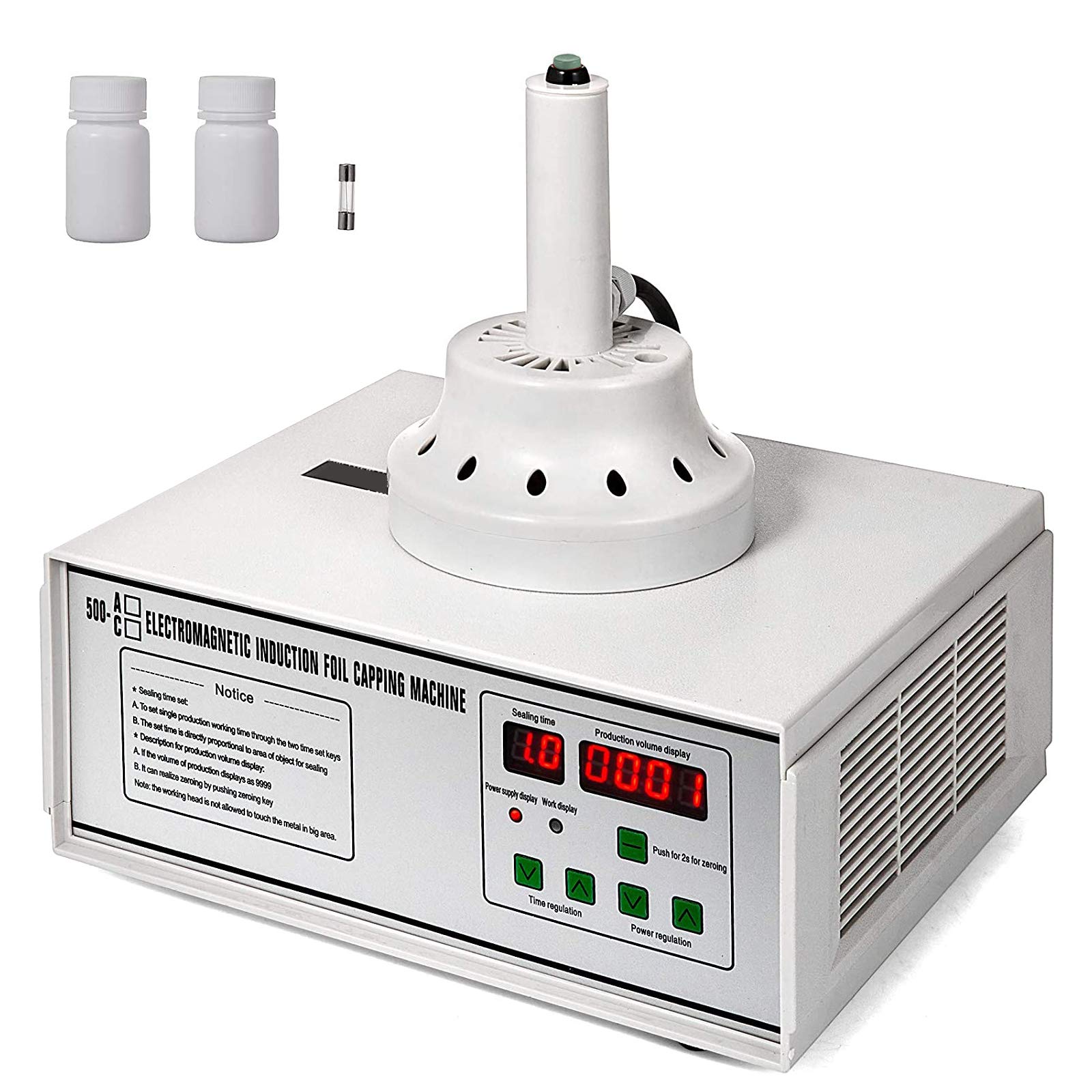 Machine de cachetage pour protéger vos flacons avec un scellant manuel d'induction 20-100mm