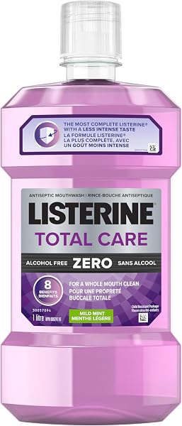 Listerine Total Care Zero Alcohol Free Mouthwash 1L