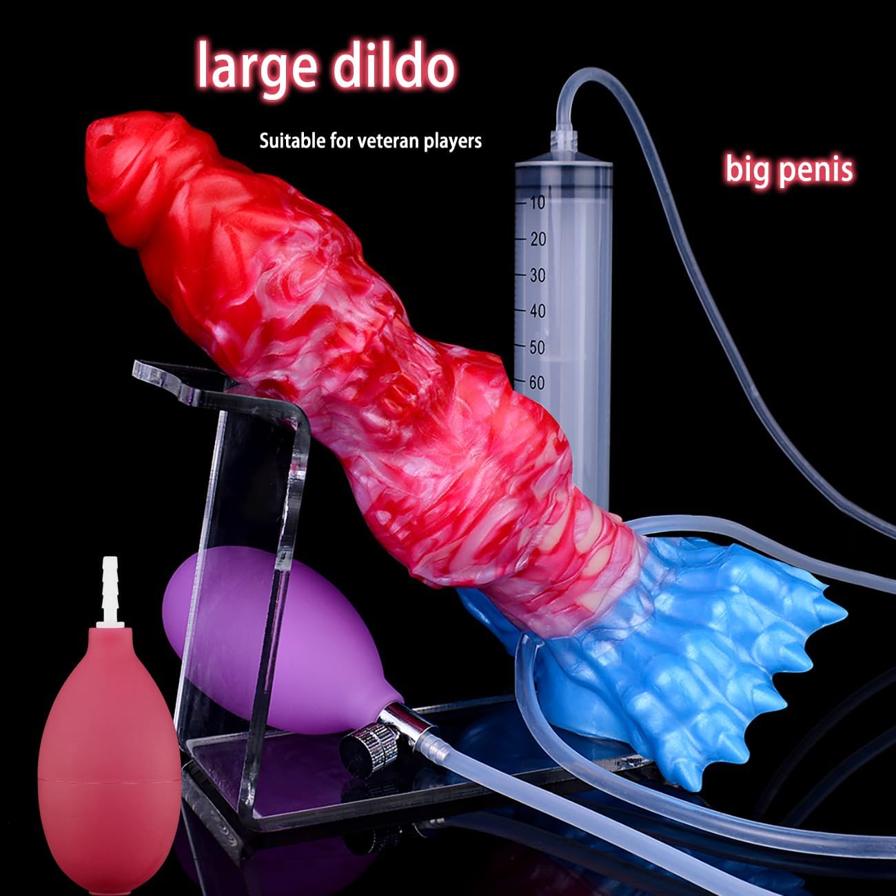 Squirting Dildos Large Insertion Silicone Dildo with Strong Suction Cups, Unique Cumshot Toy for Men and Women G-spot Anal Anal Plug Gay Adult Sex Toys