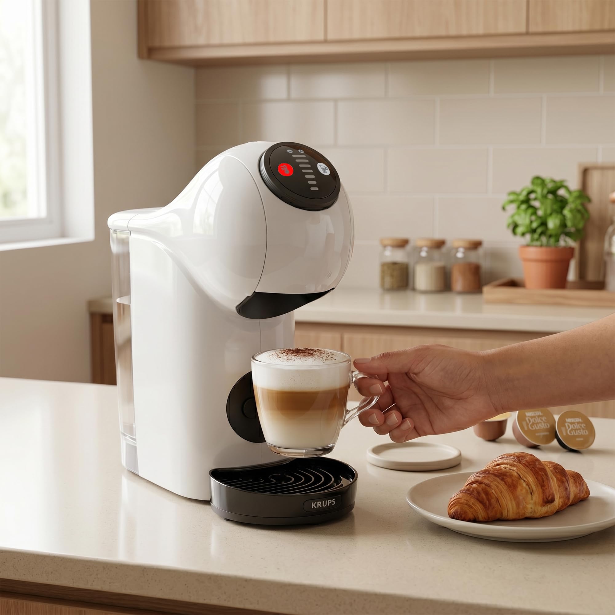 KRUPS Dolce Gusto Genio S Kapsül Çok İçecek Makinesi, hızlı ve
