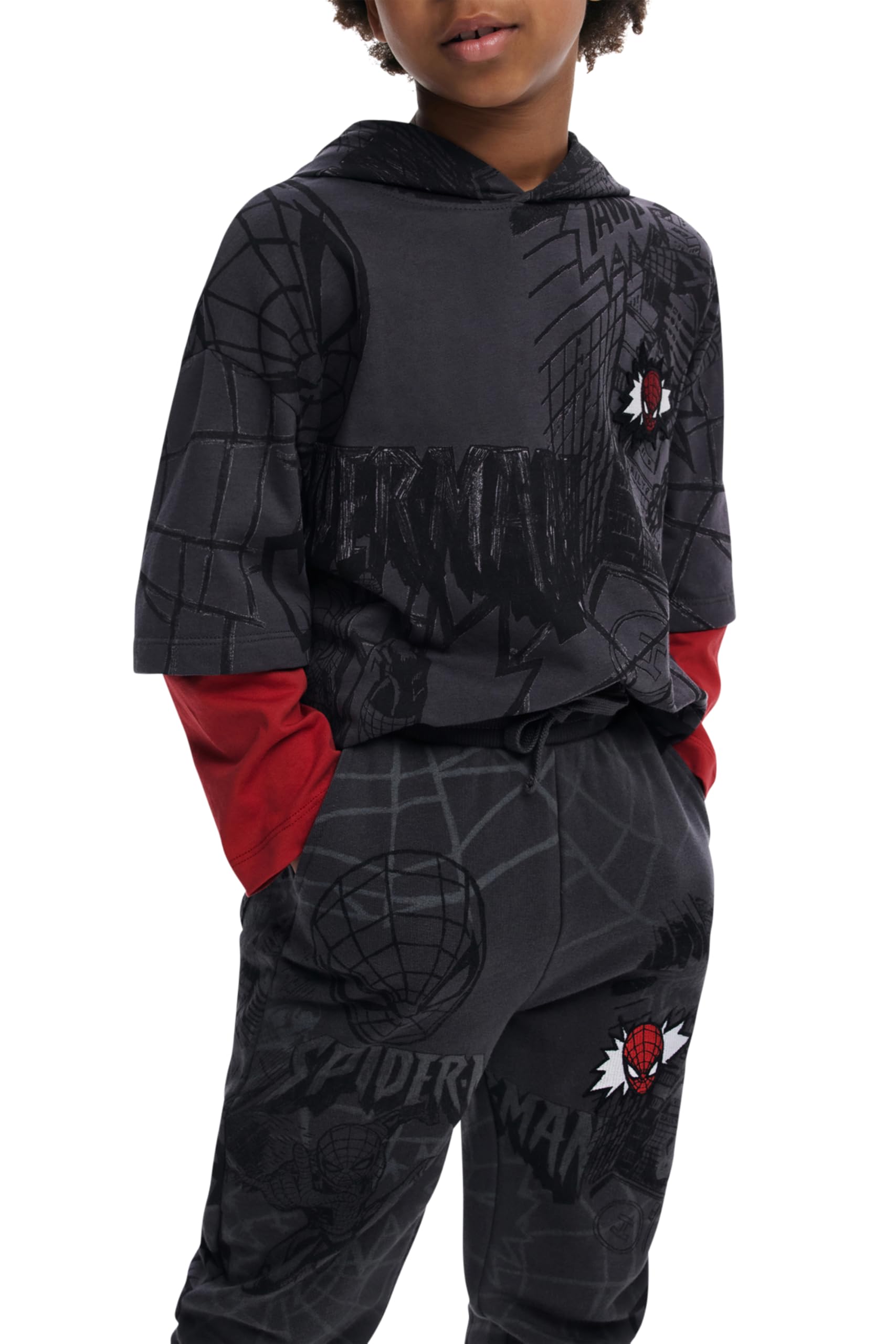 Desigual Pant_Spider City Dress Pants para Niños
