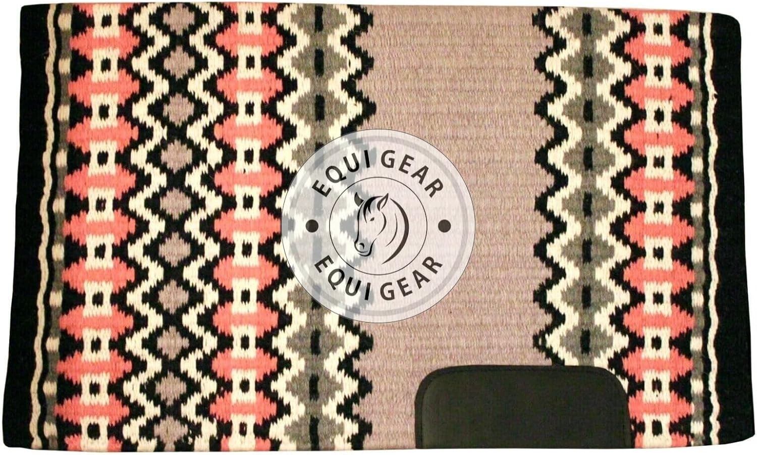 Horse Western Show Saddle Blanket/New Zealand Wool Western Saddle Blanket Top Wool Pad Sensor Flex (Customization Available) N277