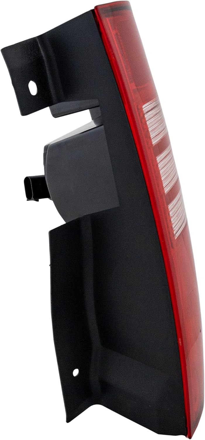 Evan-Fischer Tail Light Assembly Compatible with 2008-2010 Chrysler Town & Country Halogen Driver Side