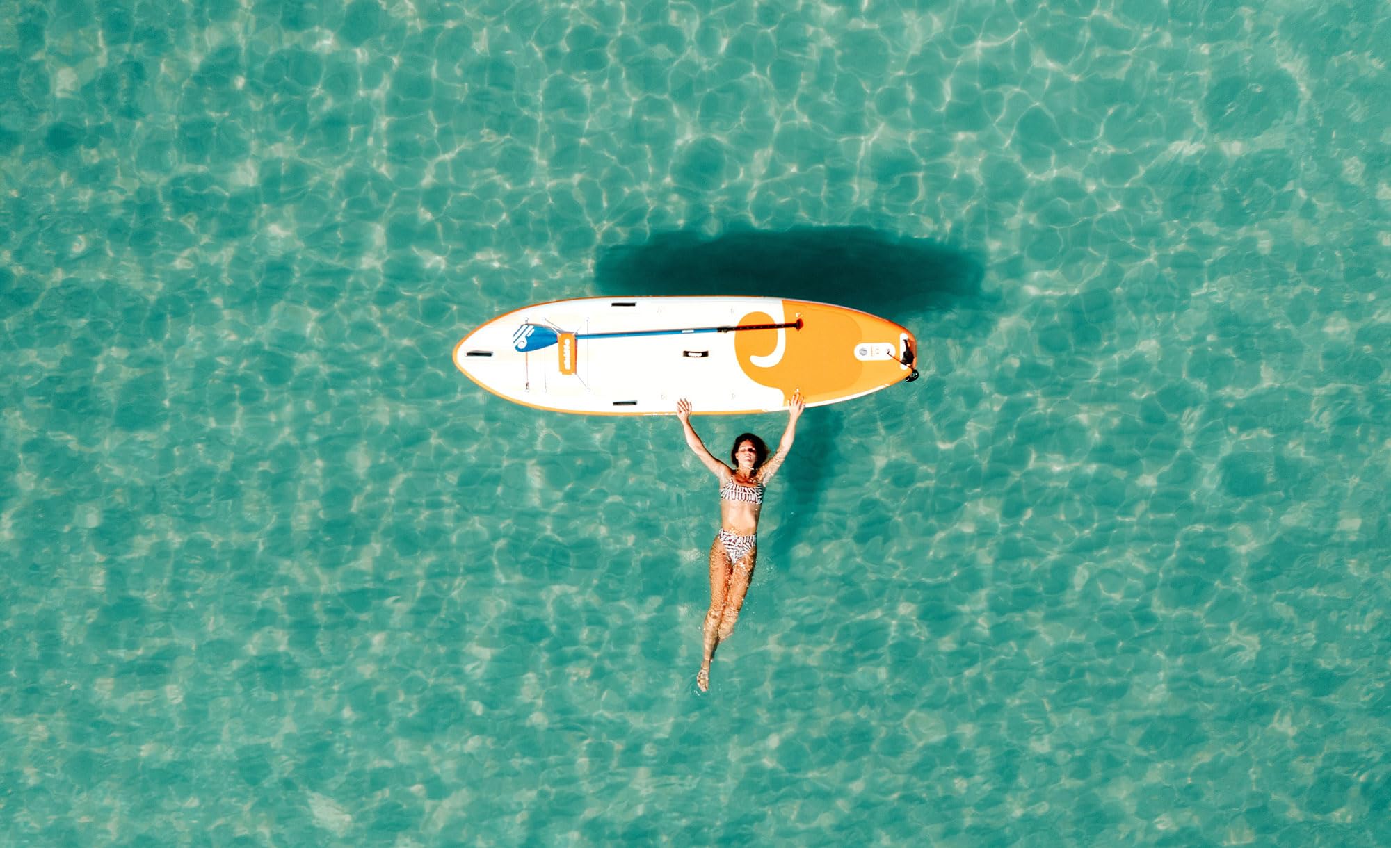 Skiffo Rivage 11' – Sup Gonflable 2-en-1 Kayak Complet - 335x86x15cm - Max 160 kg - Stable & Polyvalent - Design Unique