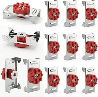 GWNF 10-Pack Sound Isolation Clips for Drywall, Fits 7/8-Inch Hat Channel