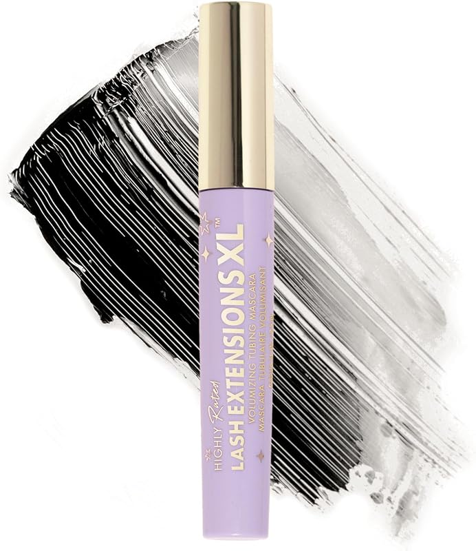 Highly Rated Lash Extensions XL Volumizing Tubing Mascara - Black | Highly Rated Lash Extensions XL Is A Tubing Mascara For Extreme Volume And Length. Nourishes As You Wear For Up To 24Hrs.
