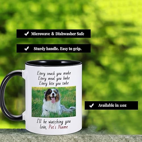 Miniatura 5 de Taza personalizada para perros, regalo para mamá, perro, papá, tazas de café personalizadas, regalo para los amantes de los perros para cumpleaños,