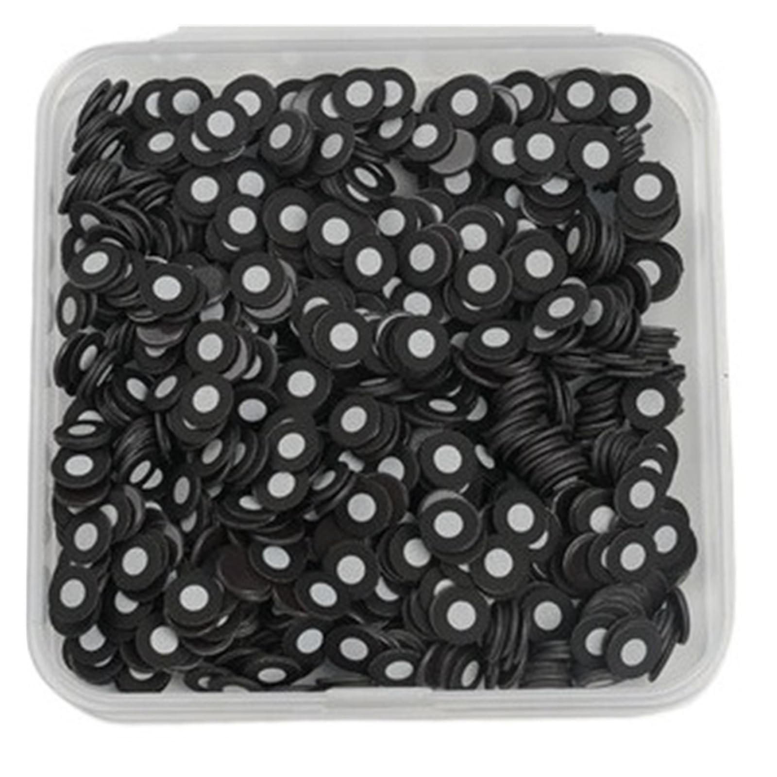 Wewnętrzne 3/6/9/12 mm Zewnętrzne 6/10/12/19 mm Wysoce odblaskowe magnetyczne punkty docelowe Punkty znaczników skanowania 3D(100pcs,9mmx12mm)