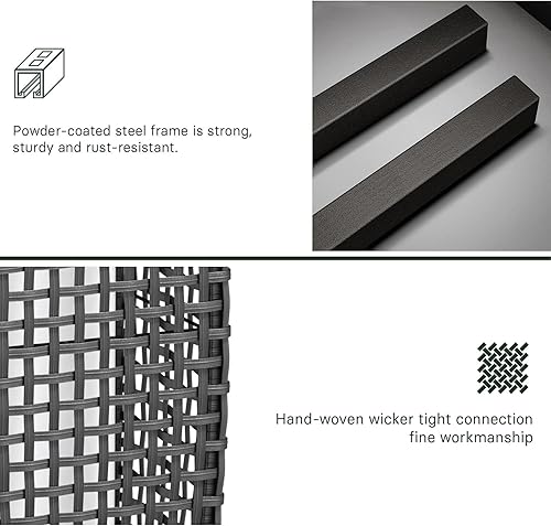 Miniatura 5 de Gran lámpara de pie para el patio para ponerla al aire libre Lámpara de patio luces de patio alimentados con energía solar linterna resistente a la