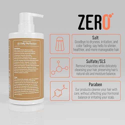 Miniatura 6 de (dp) Acondicionador de aceite de argán - Repara y protege el cabello dañado - Fórmula limpia + de grado de salón con biotina y queratina