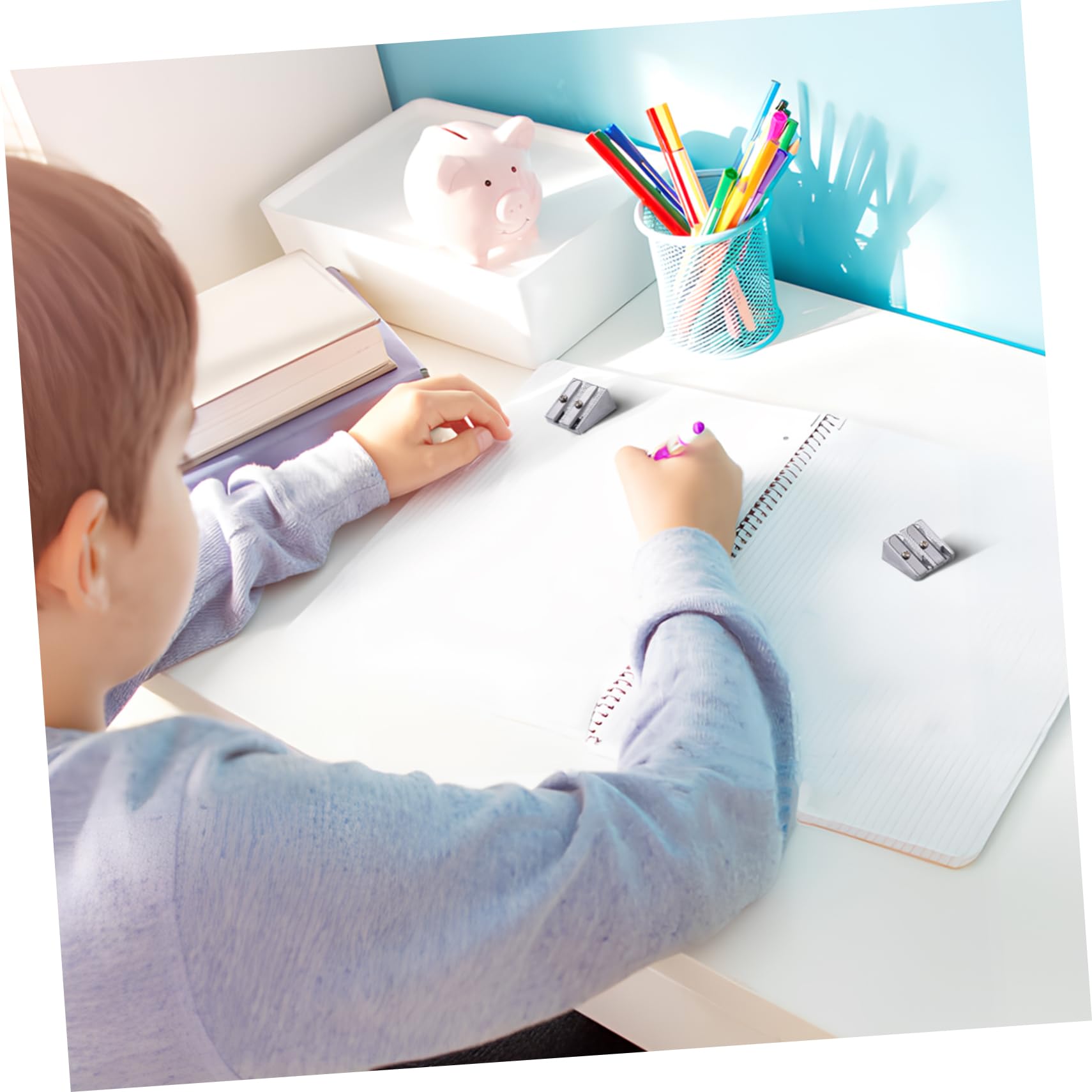 100pezzi Temperamatite Affilatori Accessori Per e Scuola Affilatura e Precisa Per Normali e