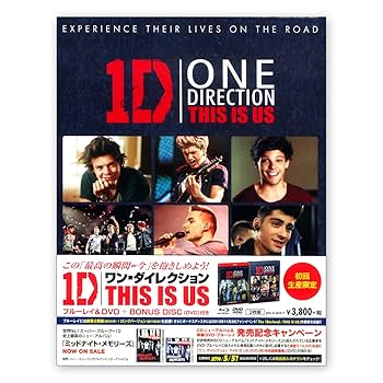 Amazon.co.jp | ワン・ダイレクション THIS IS US ブルーレイ+