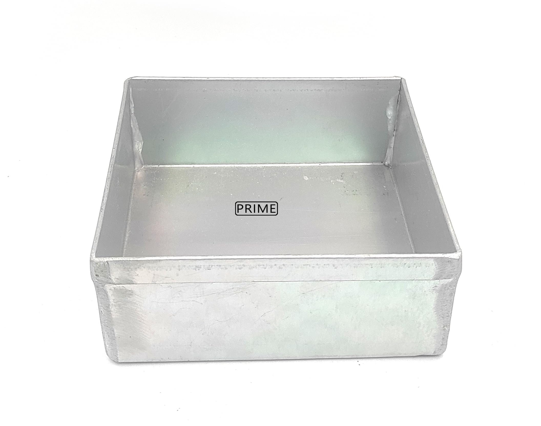 Aluminum Square Cake Tray - 4 Inch Baking Mould -5