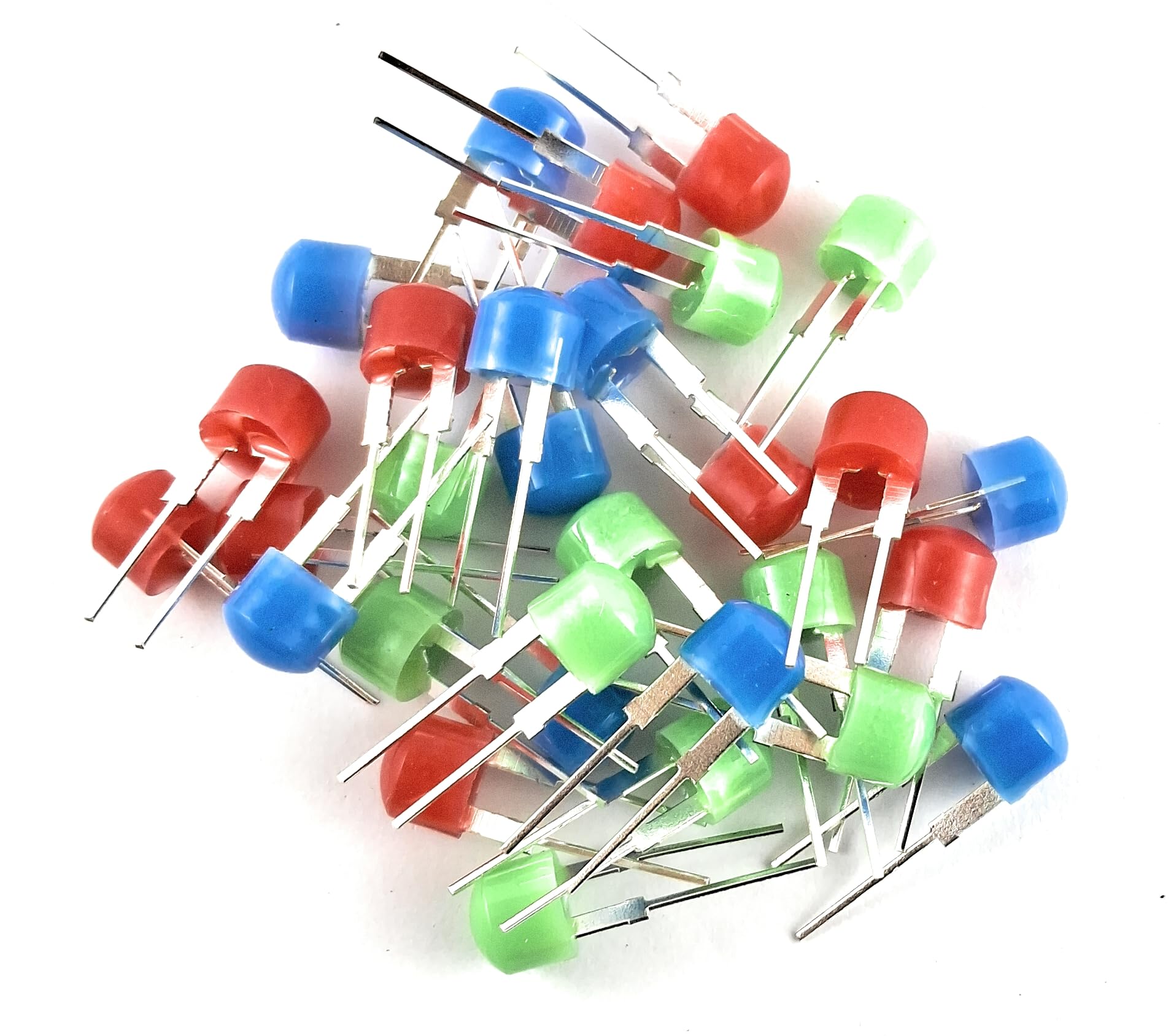 30 Pics 8mm 360° LED Red, Green, Blue 10 pics Each Led Light-image-9
