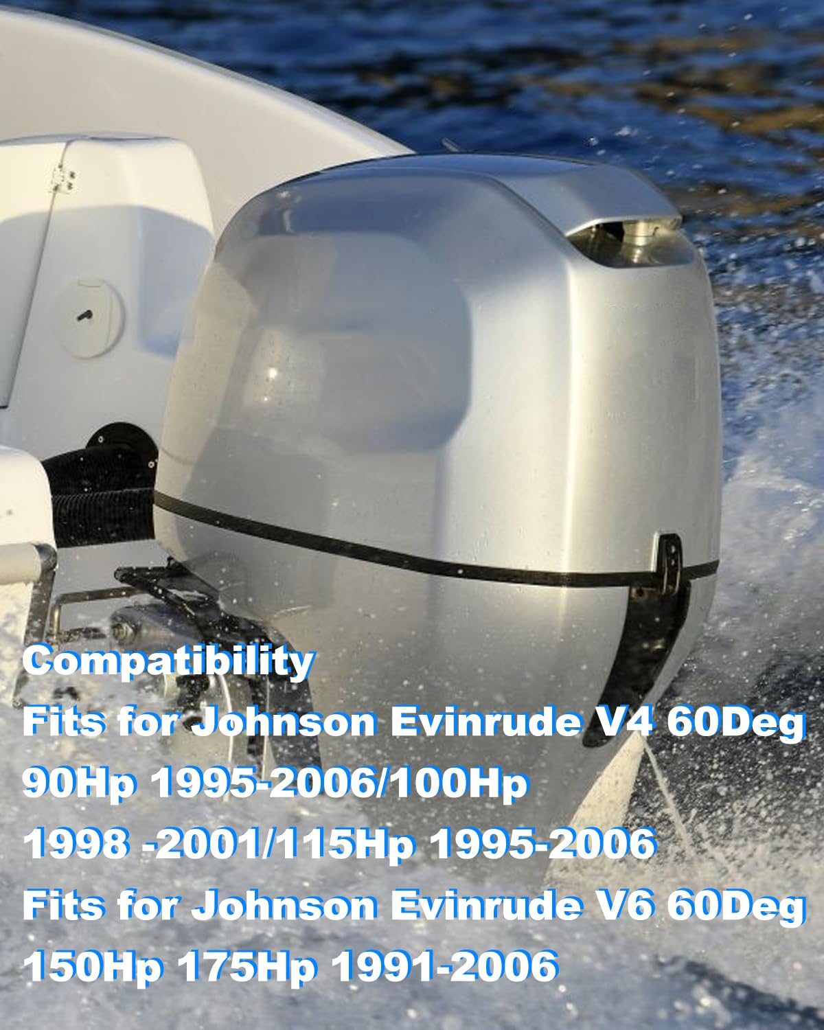 Fuel Filter Assembly 0397715 / 0394375 For Johnson Evinrude Outboard Motors 15HP-120HP (1980s Models)