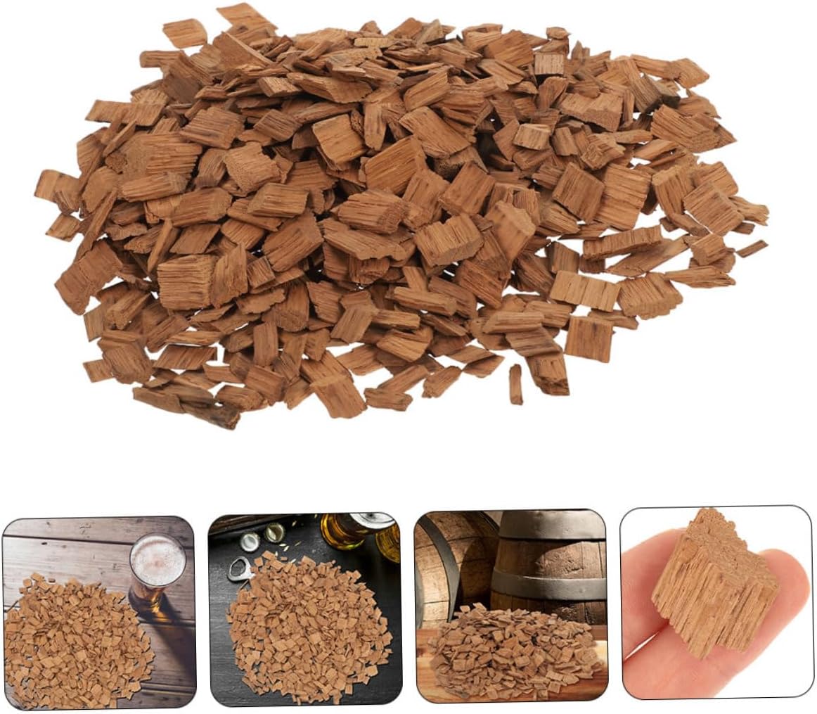 Garneck 2packs Oak Chips Wine Making Supplies Diy Wine Brewing Oak Chips for Aging