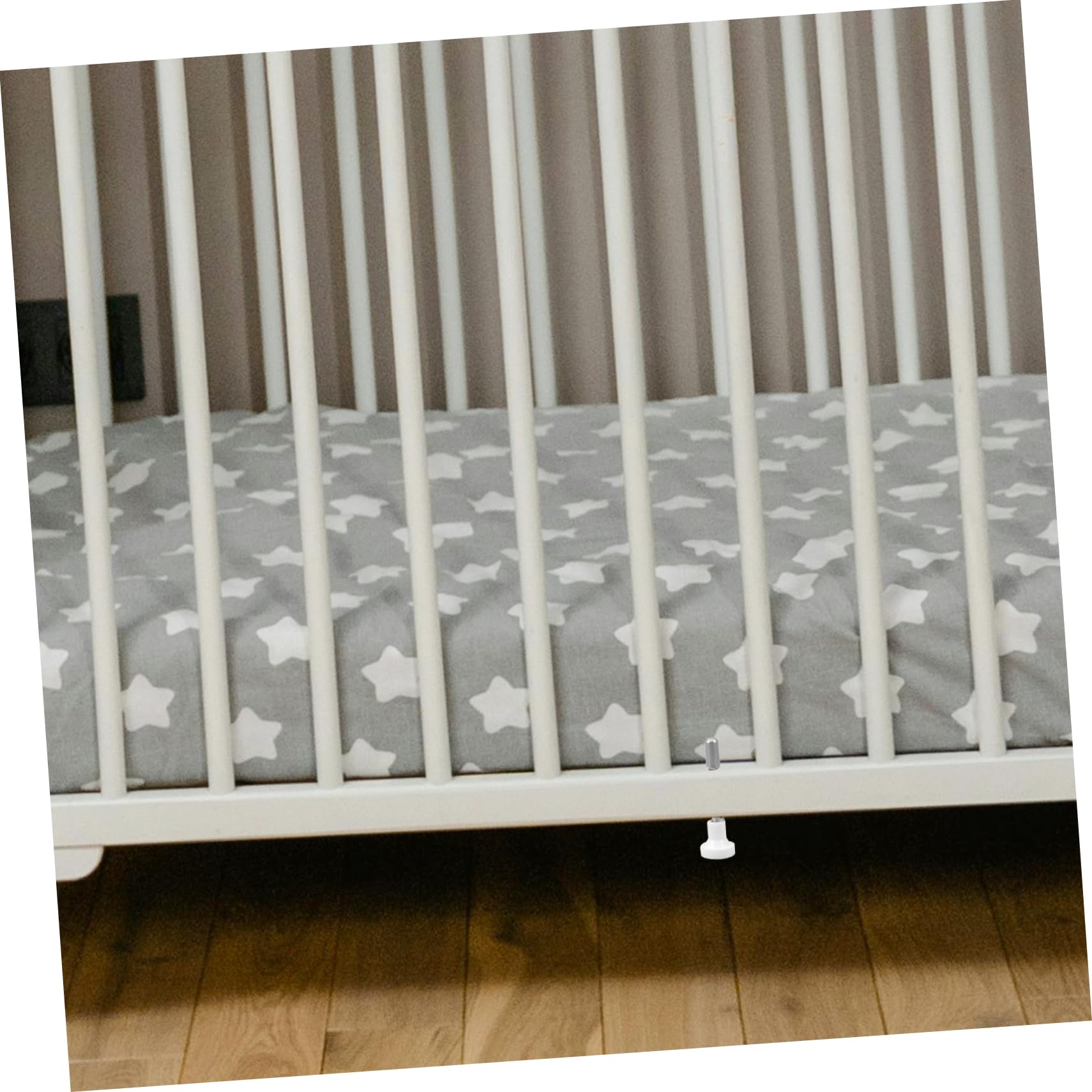 Yardenfun Cierre Para Cuna De Ñiño Resorte De Hierro Flexible, Pasador De Bloqueo 50 Mm, Herrajes De Fijación Para Minicuna, Kit 4 Piezas Para Accesorios De Cama Infantil