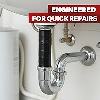 Vista 6 de XFasten Cinta autoadhesiva de silicona Pro, negra, 1.5 pulgadas x 15 pies, 30 milímetros de cinta de goma de silicona resistente a la intemperie