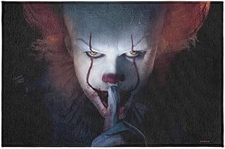 GRAPHICS & MORE IT Pennywise Shhhhh Indoor Outdoor Anti-Slip Welcome Doormat, 20