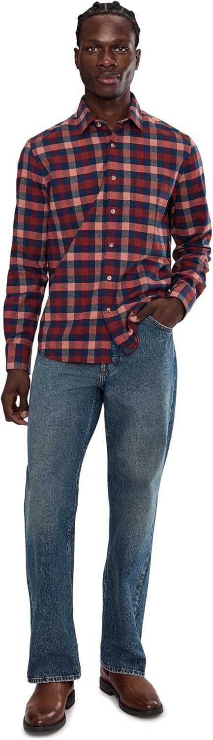 UNTUCKit Mens Flannel Plenville Shirt - Image 2