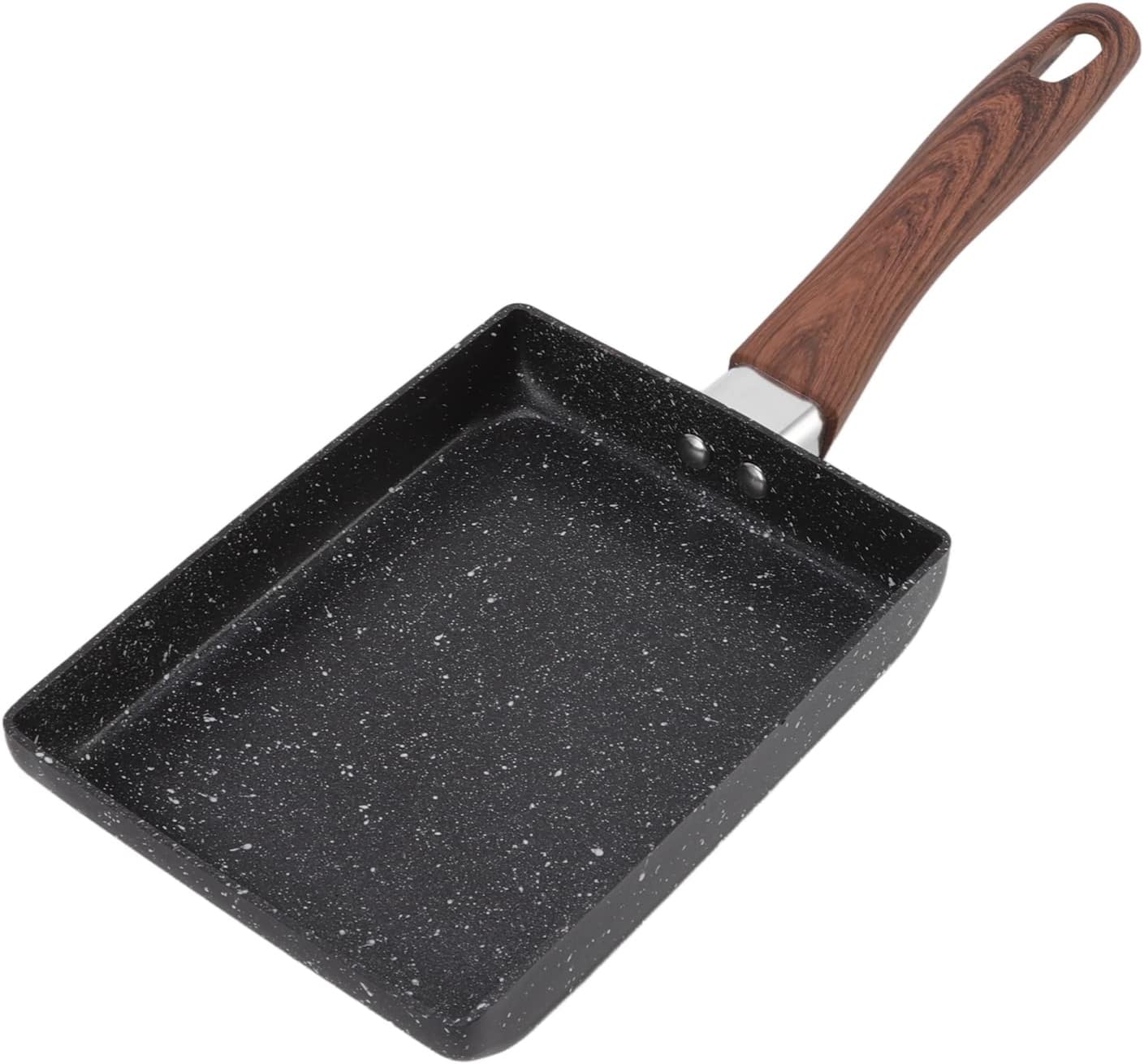 Garsentx Tamagoyaki Japanese Omelette Pan Egg Pan Non stick Coating Pan