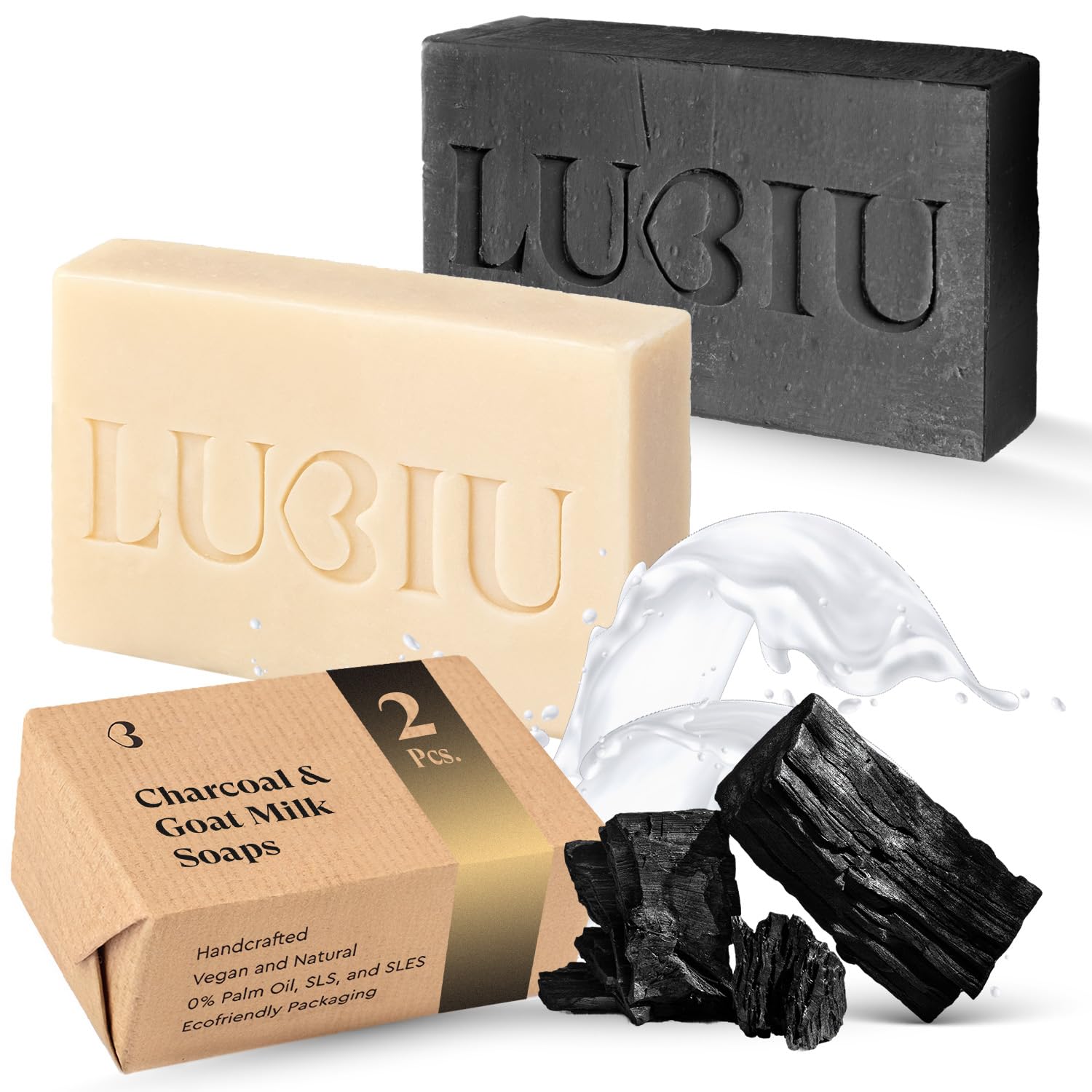 lubiu Jabón Lavanda 100g - Manos, cuerpo y cara - Pastilla de Jabón Natural - Jabones Artesanales - Pastilla Jabon Lavanda Natural — view 31