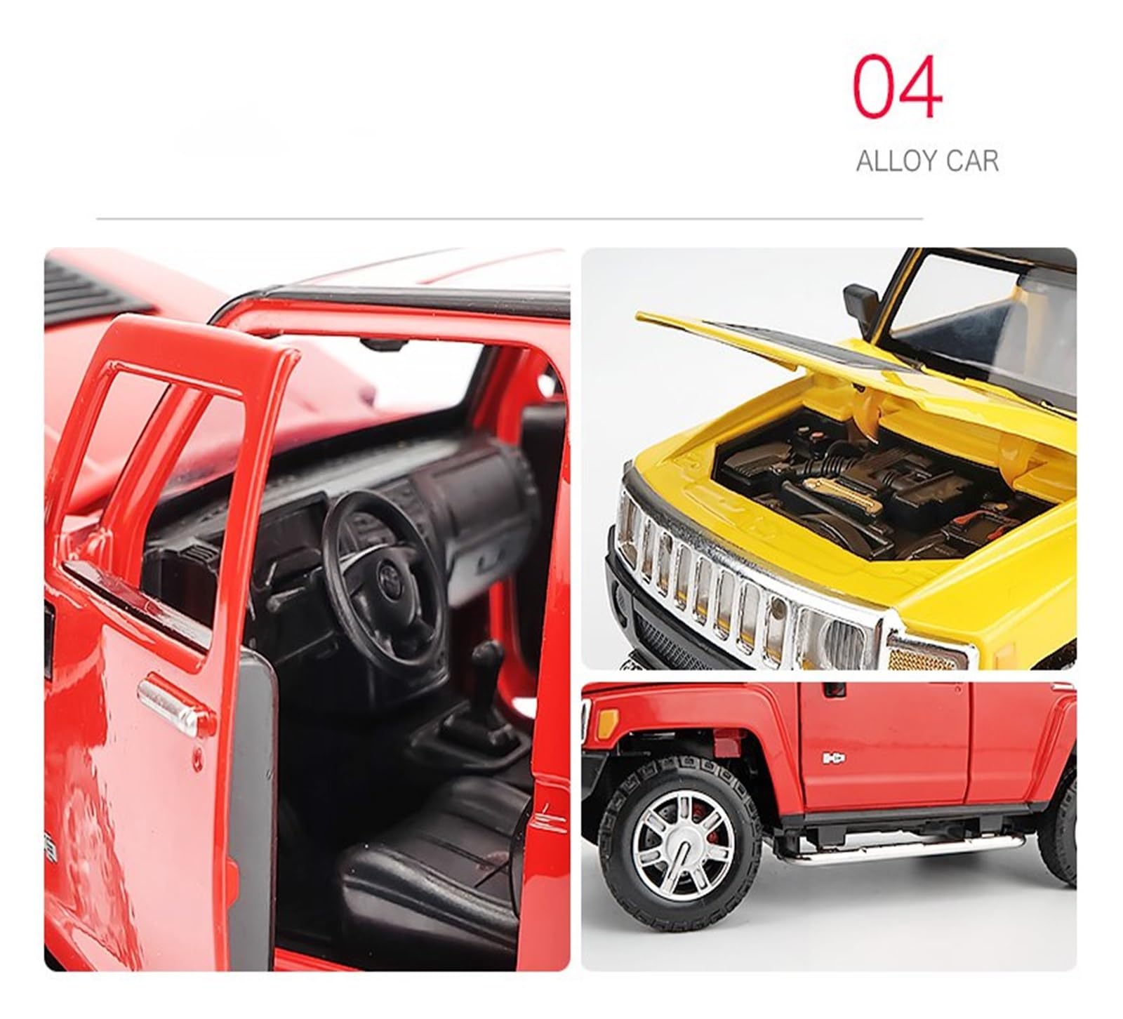 ハマー H3 ダイキャスト 1/18 1/18 ミニカーHammer H3 1/18 ミニカー