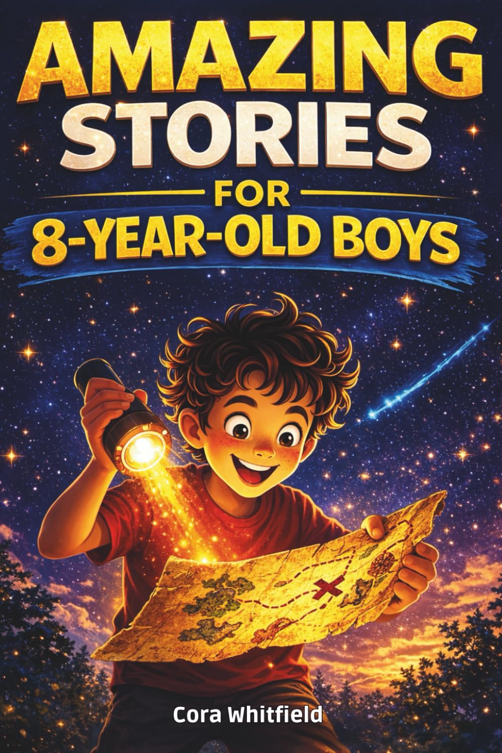 Amazing Stories for 8 Year Old Boys: 15 Exciting Adventures About Bravery, Kindness and Never Giving Up (Amazing Stories for Children)