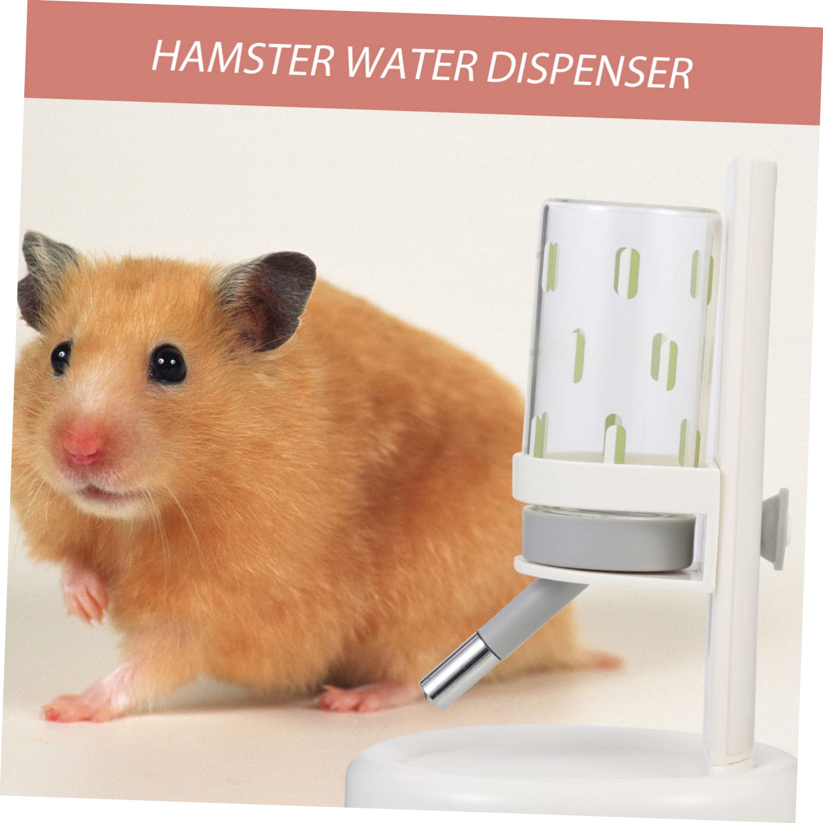 Praktische Hamster Trinkflasche mit Transparenter Glasflasche