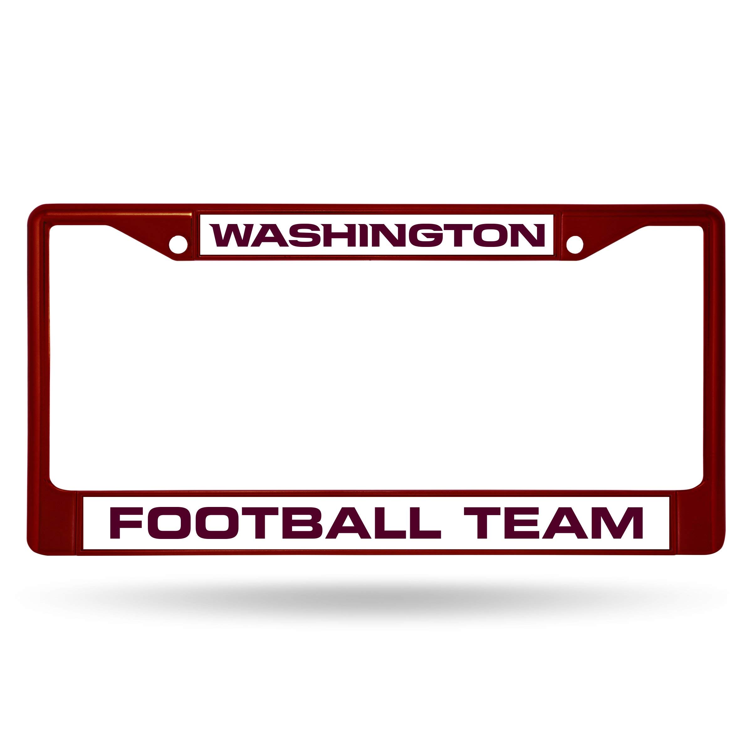 Rico Industries FCC3701MR Washington Football Team Colored Chrome Frame - Maroon