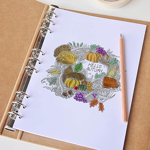 Miniatura 5 de Sello transparente para hacer tarjetas, corona de calabaza de encaje con hojas de otoño, cosecha, palabras de Acción de Gracias, sello de goma