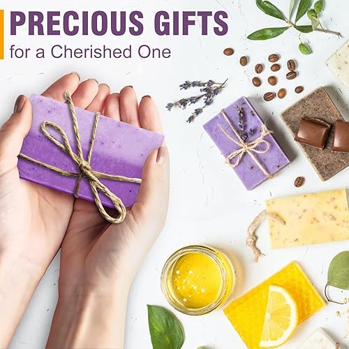 Miniatura 7 de Walfos Juego de 2 moldes de jabón de silicona de grado alimenticio con superficie pulida, fácil de pelar, perfecto para suministros de fabricación