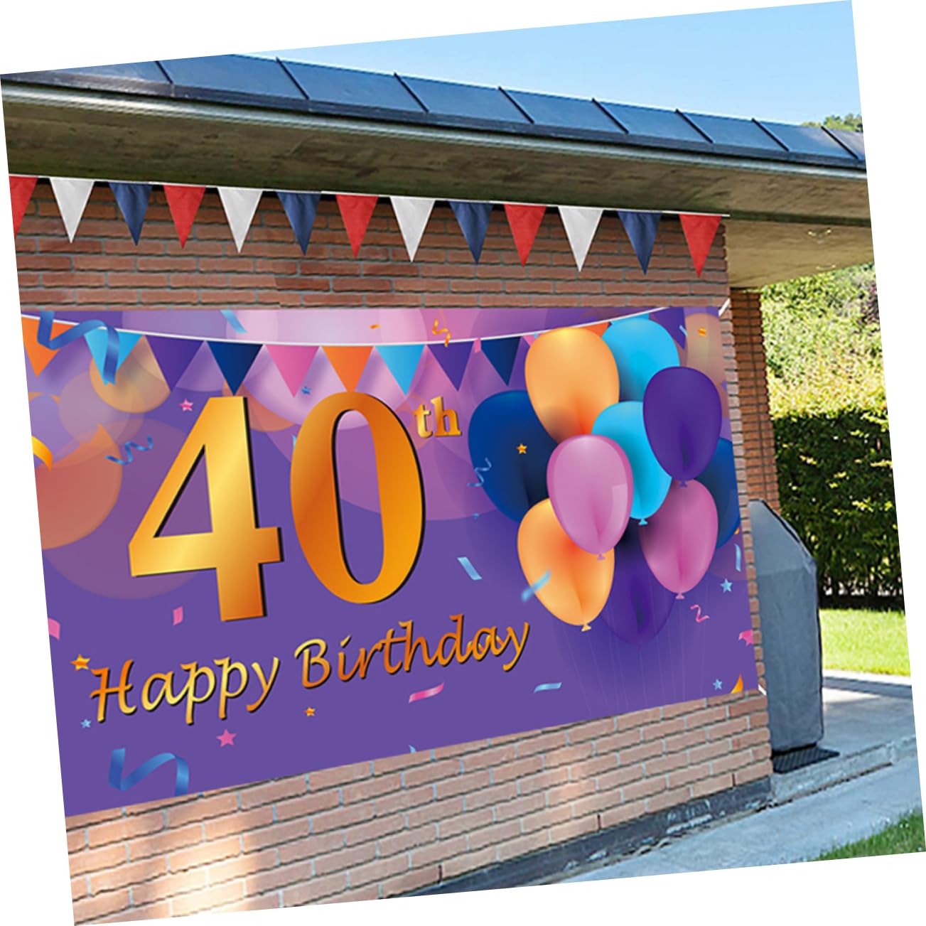 Gatuida 3pezzi Decorazioni Premium Per Compleanno Striscione Design Accattivante Per e Speciali