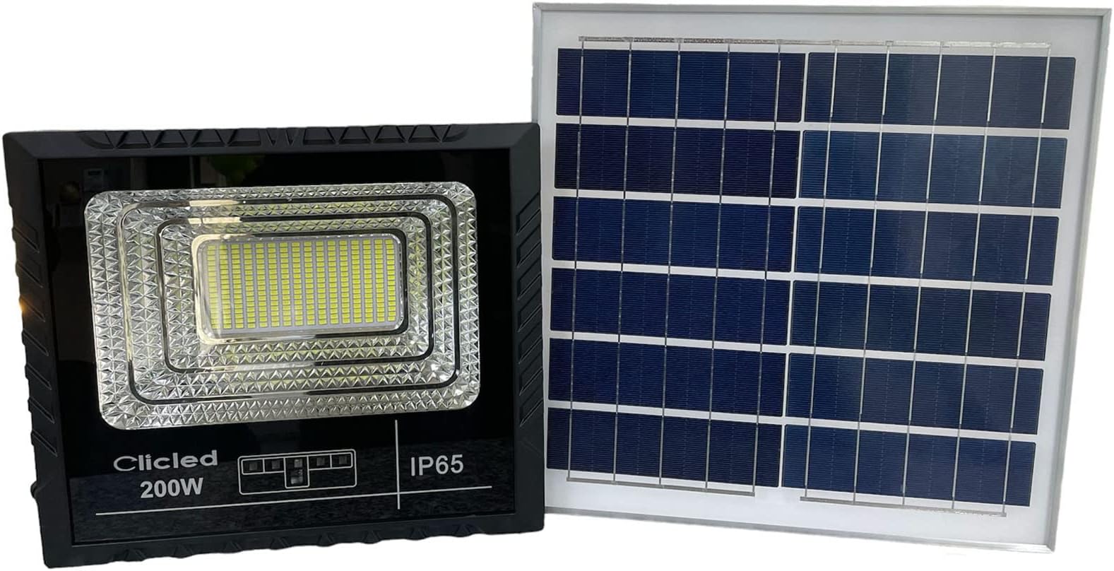 Faro LED Solare 200W Con Telecomando - Illuminazione Esterna Potente A Energia Solare - Foto 8