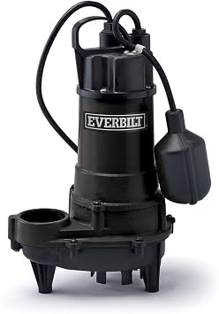Everbilt 308300775 1/2 Hp Effluent Pump With Tethered Switch