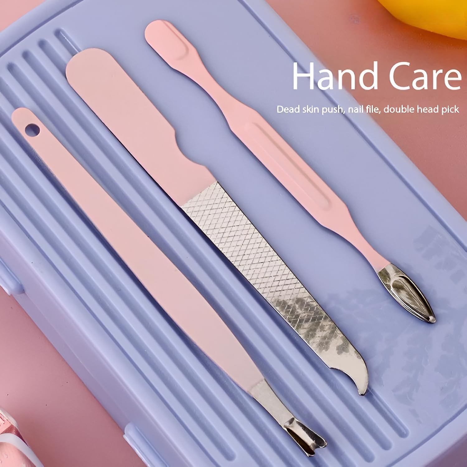 CEPLO 14-Piece Manicure Set Nail Clipper Kit β Stainless Steel Nail Care Tools for Hands & Feet, Professional Grooming Kit for Men & Women, Sharp Toenail & Fingernail Clippers, Travel Gift Set (BLUE) 4