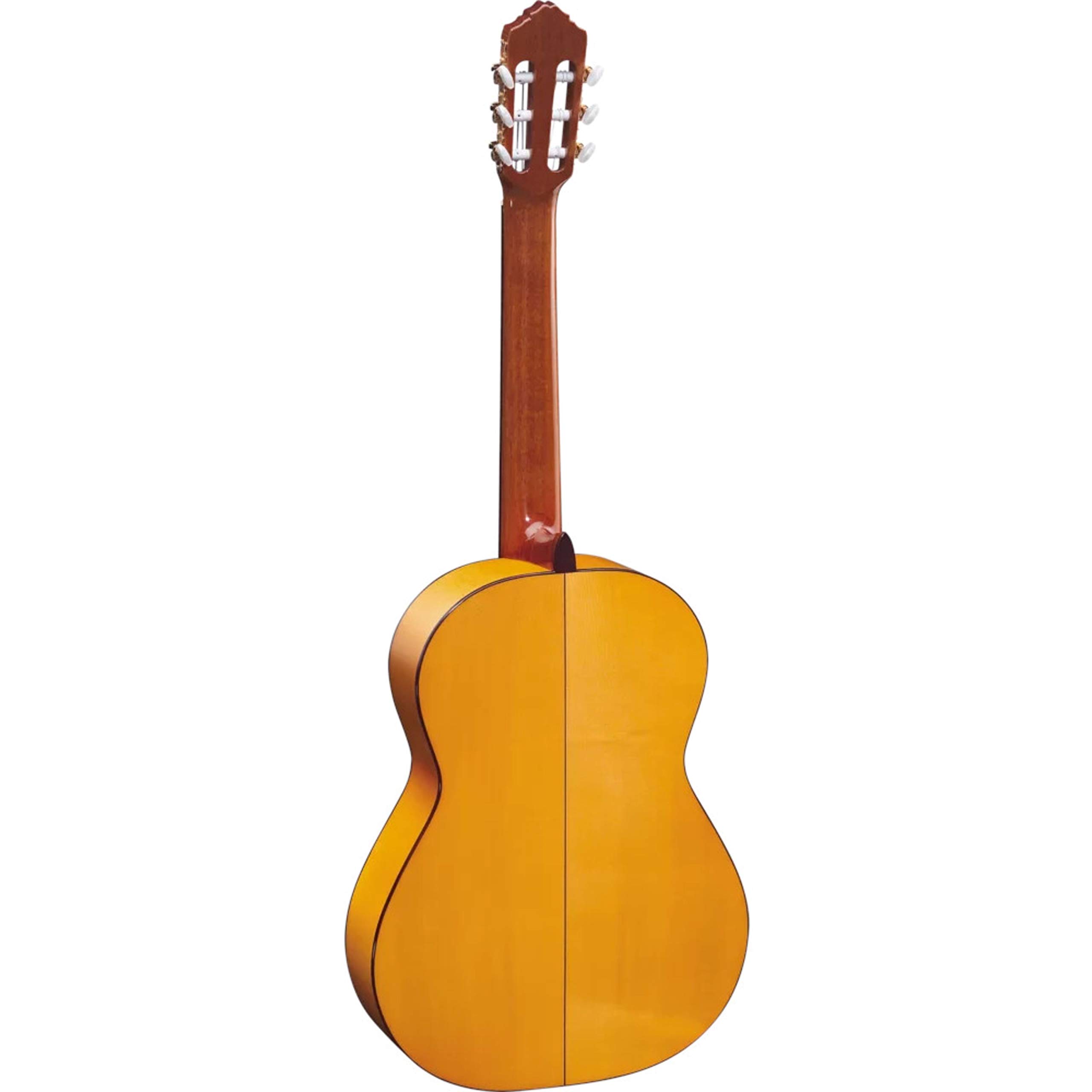 Ortega R270F - Chitarra 4/4 da flamenco, finiture lucide, custodia inclusa