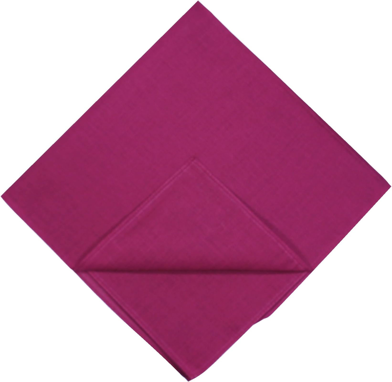 Solid Burgundy Red Bandana