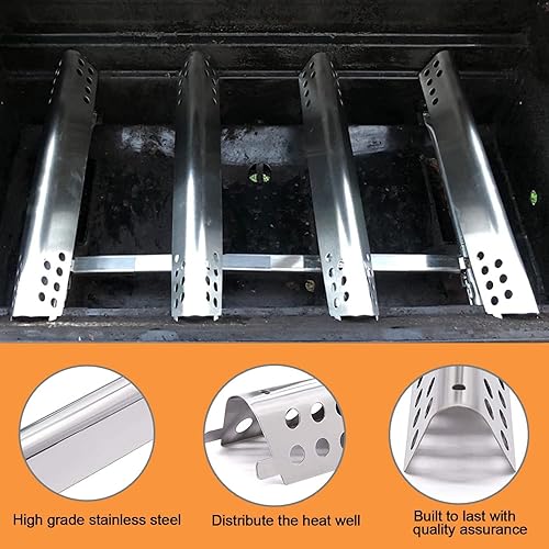 Miniatura 5 de Pieza de repuesto para parrilla Charbroil Performance 6 quemadores, quemador de parrilla de acero inoxidable para parrillas de gas Charbroil