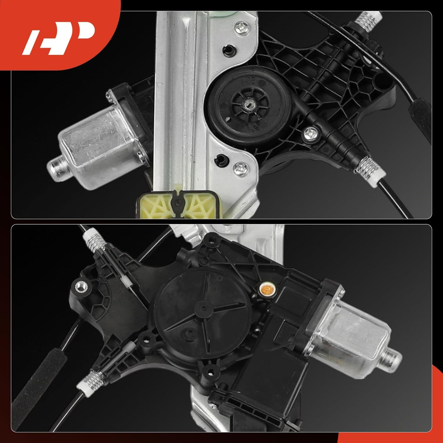 A-Premium Front Left Driver Side Electric Power Window Regulator with Motor Compatible with Buick Regal Sportback 2018, Regal TourX 2018